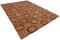 Handgewebter Roter Anatolischer Oushak Teppich aus Wolle 2