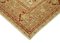 Beige Traditional Hand Knotted Wool Oushak Carpet 6