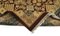 Anatolischer Handgewebter Antiker Oushak Teppich in Lila 5