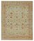 Vintage Beige Decorative Handwoven Oushak Rug, Image 1