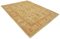 Tapis Oushak Beige Antique Fait Main en Laine 2