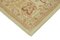 Antiker Oushak Teppich aus handgewebter Wolle in Beige 6