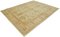 Tapis Oushak Beige Antique Fait Main en Laine 3