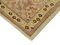 Beige Oriental Handmade Wool Oushak Carpet, Image 4