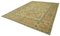 Tapis Oushak Beige Anatolien Fait Main en Laine 2