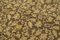 Brauner Antiker Oushak Teppich aus handgewebter Wolle 4