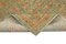 Orientalischer handgewebter orientalischer Oushak Teppich in Grün 6