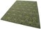 Grüner orientalischer Ouschak Teppich aus handgewebter Wolle 2