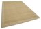 Traditioneller handgewebter antiker Oushak Teppich in Beige 3