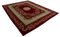 Red Anatolian  Hand Knotted Wool Oushak Carpet 2