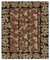 Black Decorative Hand Knotted Wool Oushak Carpet, Image 1