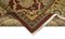 Red Traditional Hand Knotted Wool Oushak Carpet 5