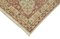 Tapis Oushak Antique Tissé à la Main Beige 6