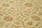 Tappeto Oushak antico beige intrecciato a mano, Immagine 5