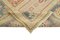 Beiger dekorativer handgewebter antiker Oushak Teppich 5