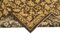 Brown Decorative Handmade Wool Oushak Carpet 6