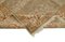 Brauner orientalischer Oushak Teppich aus handgewebter Wolle 5
