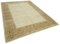 Beige Turkish Hand Knotted Wool Oushak Carpet 3