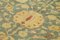 Beige Decorative Hand Knotted Wool Oushak Carpet, Image 5