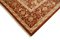 Tapis Oushak Traditionnel Rouge en Laine 6