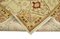 Beige Oriental Hand Knotted Wool Oushak Carpet 4