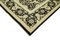 Beige Traditional Hand Knotted Wool Oushak Carpet 6