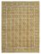 Beige Oriental Handmade Wool Large Oushak Carpet, Image 1