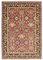 Red Oriental Hand Knotted Wool Large Oushak Carpet 1