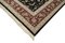 Black Decorative Hand Knotted Wool Large Oushak Carpet 6