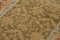 Tappeto piccolo Oushak di lana marrone annodato a mano, Turchia, Immagine 5