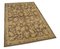 Brown Decorative Handmade Wool Small Oushak Carpet, Image 2