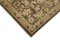 Brown Decorative Handmade Wool Small Oushak Carpet, Image 4