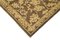 Tappeto decorativo Oushak antico intrecciato marrone, Immagine 4