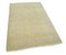Yellow Traditional Hand Knotted Wool Small Oushak Carpet 2