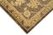 Brown Anatolian  Hand Knotted Wool Small Oushak Carpet 4