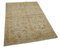 Green Oriental Hand Knotted Wool Small Oushak Carpet 2