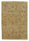 Green Decorative Hand Knotted Wool Small Oushak Carpet, Image 1