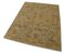 Green Decorative Hand Knotted Wool Small Oushak Carpet, Image 3