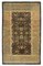 Beige Traditional Hand Knotted Wool Small Oushak Carpet, Image 1