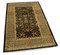 Beige Traditional Hand Knotted Wool Small Oushak Carpet 2