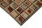 Tapis Oushak Beige Antique Fait Main en Laine 4