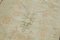Alfombra de pasillo Oushak de lana beige hecha a mano, Imagen 5