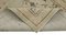 Beige Anatolian  Hand Knotted Wool Runner Oushak Carpet 6