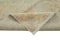 Beige Anatolischer Handgewebter Oushak Teppich aus Wolle 6