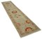 Tapis Oushak Beige Anatolien Fait Main en Laine 2