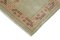 Beige Anatolian  Handmade Wool Runner Oushak Carpet 4