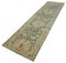 Anatolischer Handgewebter Antiker Beiger Oushak Teppich in Beige 3