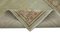 Beige Decorative Handmade Wool Runner Oushak Carpet, Image 6