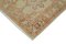 Beiger Dekorativer Handgewebter Antiker Läufer Oushak Teppich 4