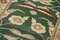 Green Traditional Handwoven Antique Runner Oushak Carpet, Image 5